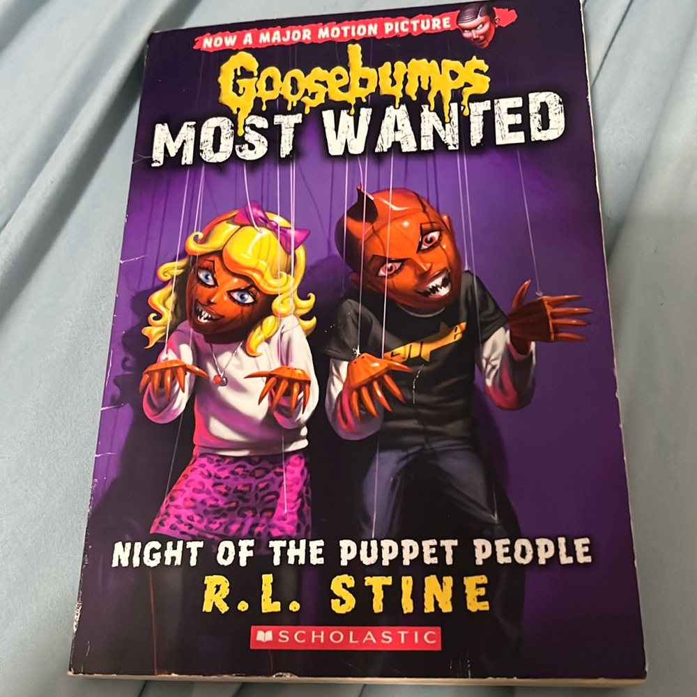Goosebumps book most wanted